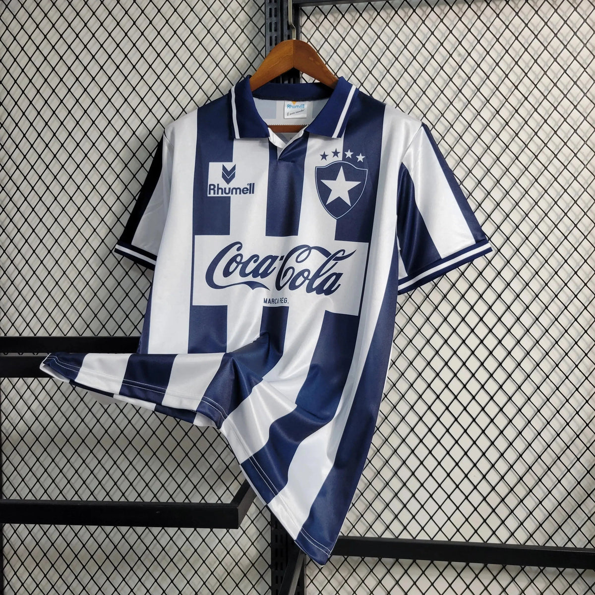 "Camisa Bota Fogo Retrô Home 1994 - Torcedor Masculina Coca Cola - Netmantos"