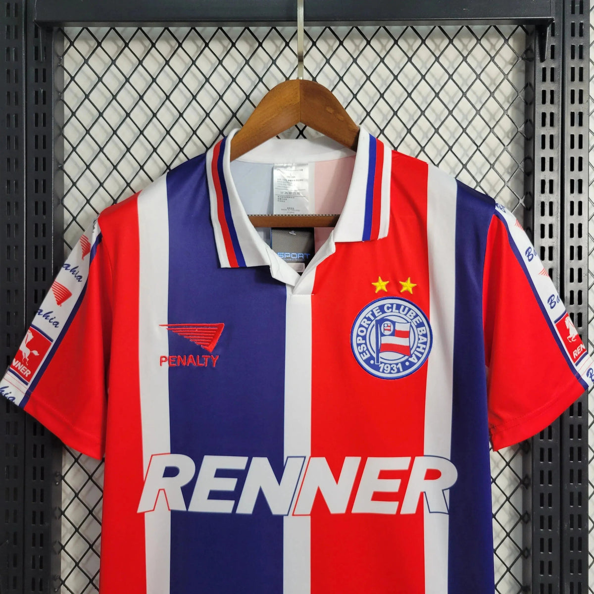 "Camisa Bahia Retrô Away 1996 - Torcedor Masculina - Netmantos"