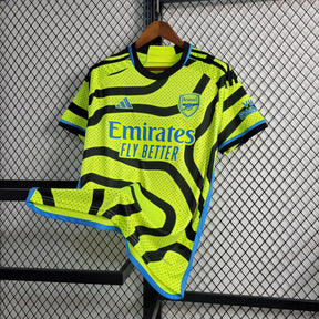 "Camisa Arsenal Away 23/24 - Torcedor Masculina Amarela - Netmantos"