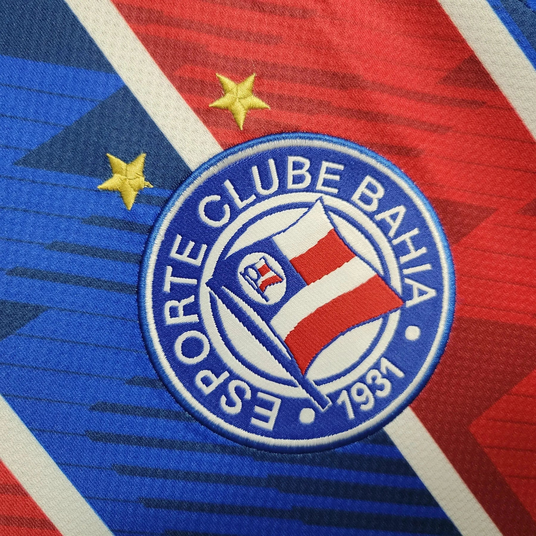 "Camisa Bahia Away 23/24 - Torcedor Masculina Vermelha e Azul - Netmantos"