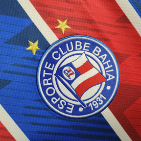 "Camisa Bahia Away 23/24 - Torcedor Masculina Vermelha e Azul - Netmantos"