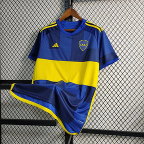 "Camisa Boca Juniors Home 23/24 - Torcedor Masculina Azul e Amarela - Netmantos"