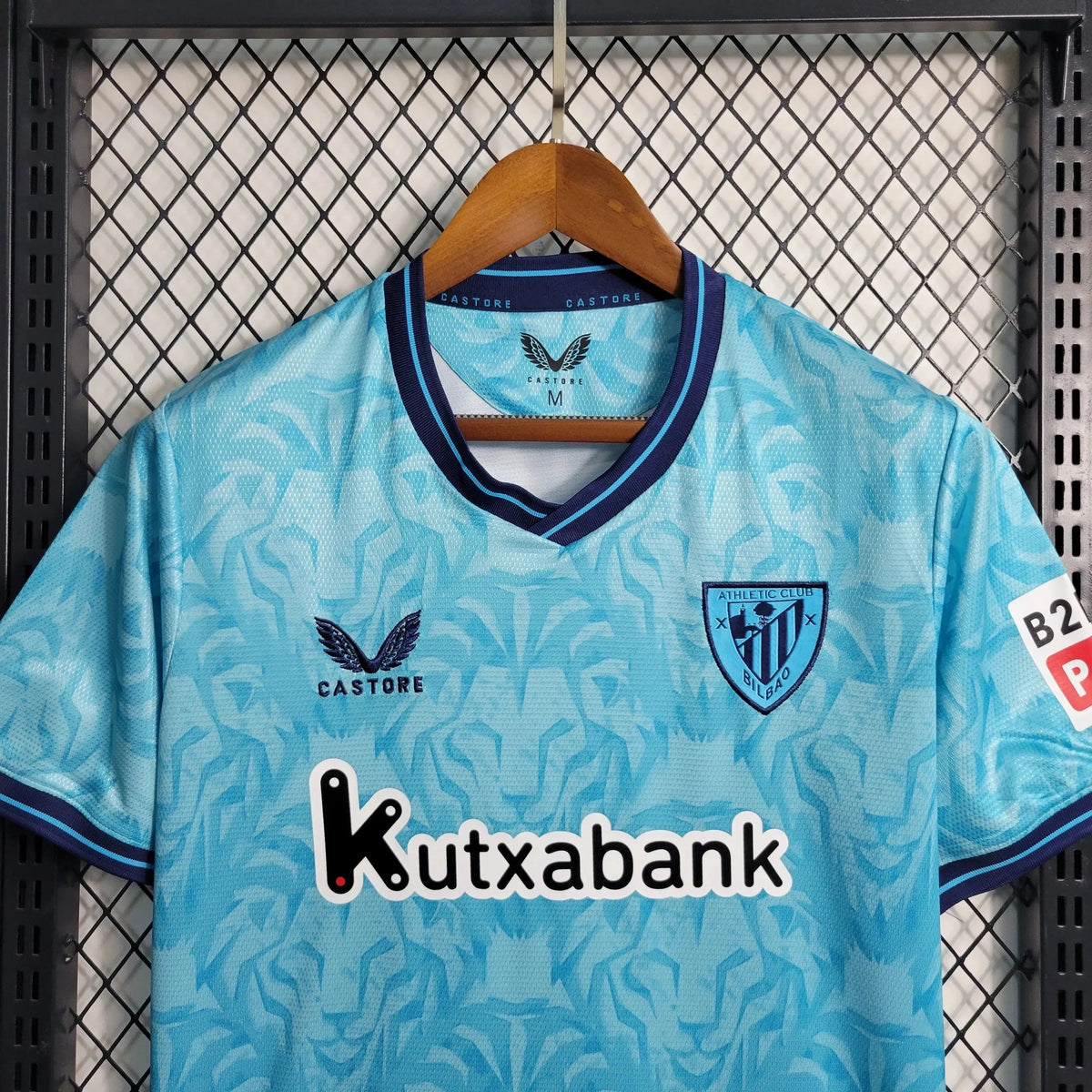 "Camisa Athletic Bilbao Away 23/24 - Torcedor Masculina Azul - Netmantos"