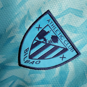 "Camisa Athletic Bilbao Away 23/24 - Torcedor Masculina Azul - Netmantos"