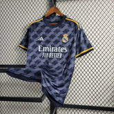 "Camisa Real Madrid Away 23/24 - Torcedor Masculina Preta - Netmantos"