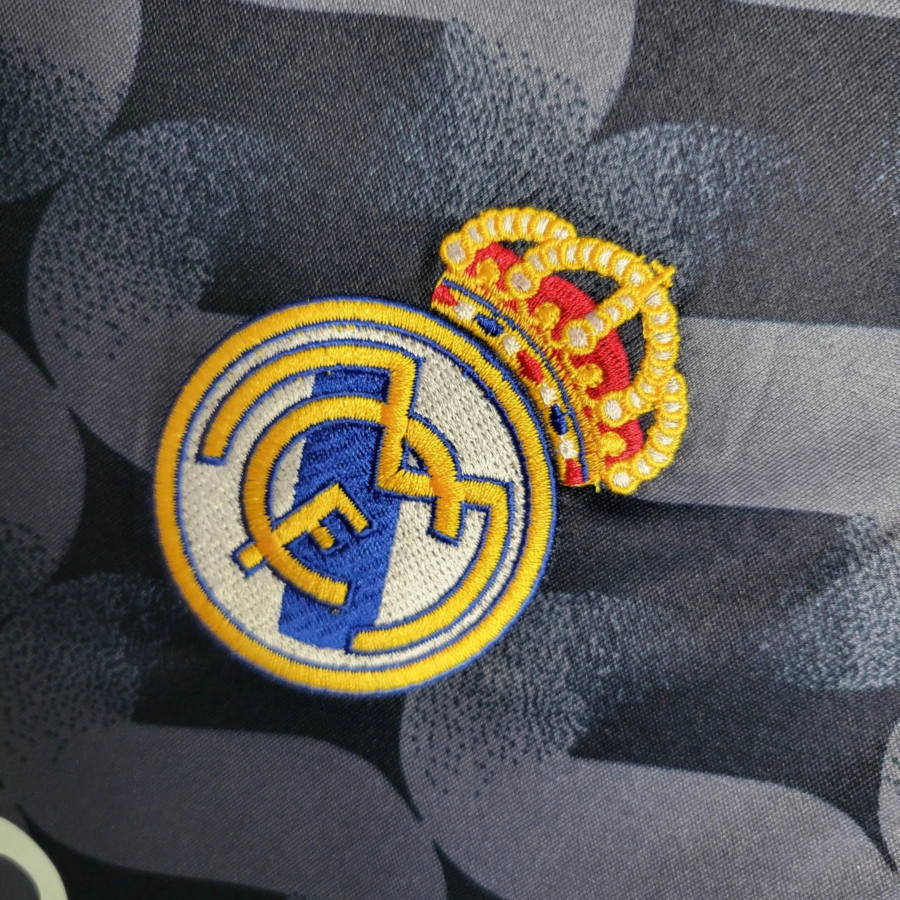 "Camisa Real Madrid Away 23/24 - Torcedor Masculina Preta - Netmantos"