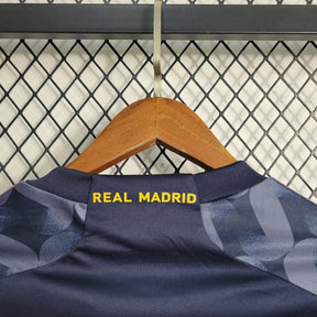 "Camisa Real Madrid Away 23/24 - Torcedor Masculina Preta - Netmantos"