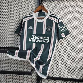 "Camisa Manchester United Away 23/24 - Torcedor Masculina Verde - Netmantos"