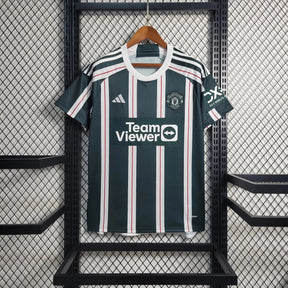 "Camisa Manchester United Away 23/24 - Torcedor Masculina Verde - Netmantos"