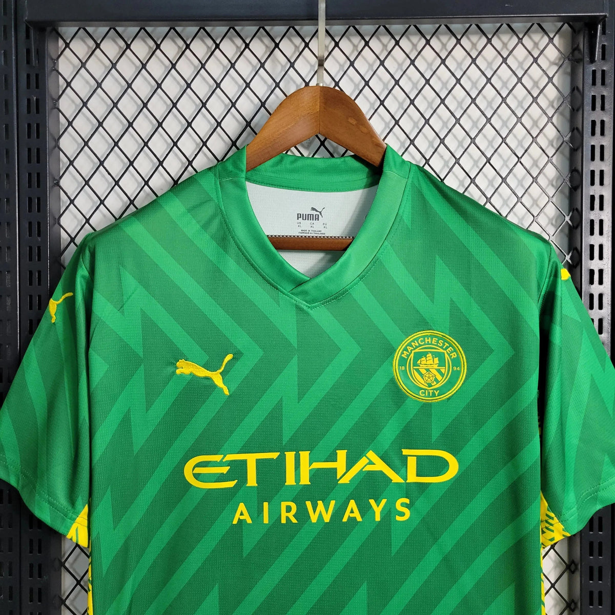 "Camisa Manchester City Goleiro 23/24 - Torcedor Masculina Verde - Netmantos"