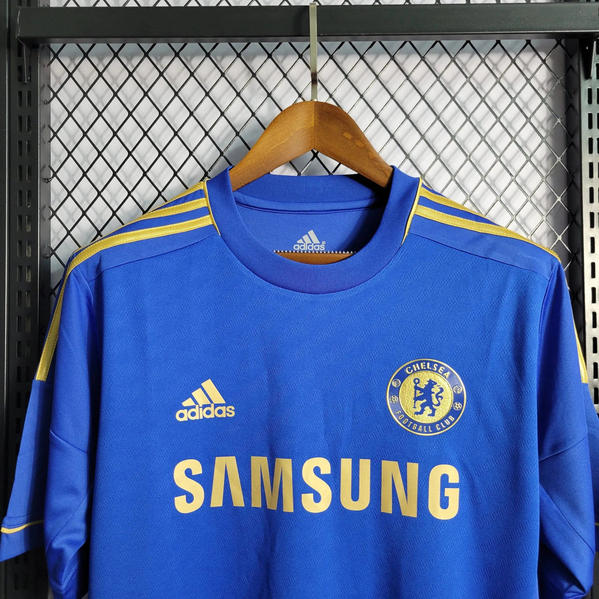 "Camisa Chelsea Retrô 12/13 - Torcedor Masculina Azul - Netmantos"