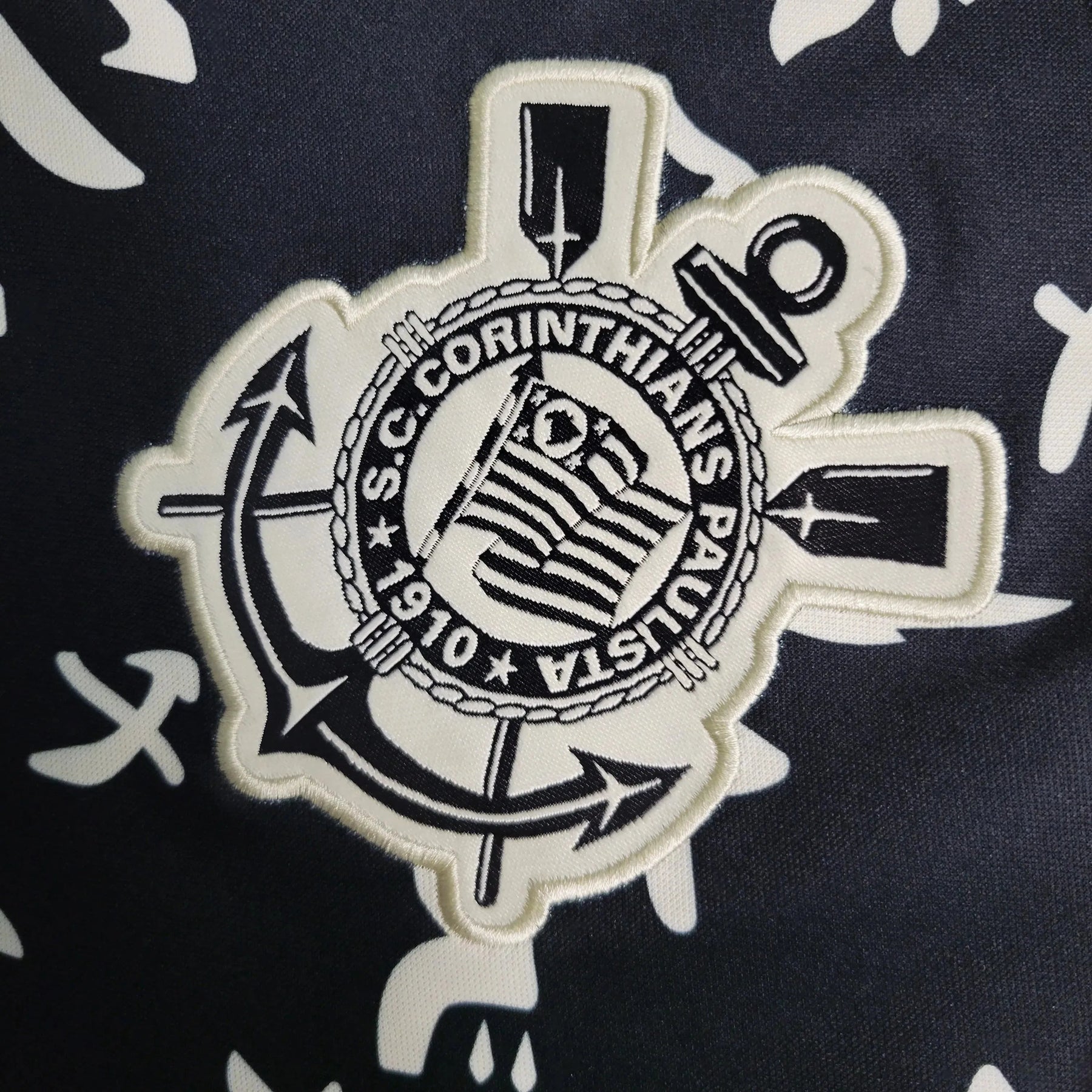 "Camisa Timão III 22/23 - Torcedor Masculina Preta - Netmantos"