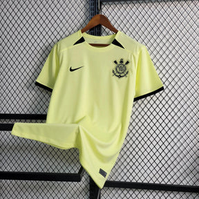 "Camisa Timão Treino 23/24 - Torcedor Masculina Amarela - Netmantos"