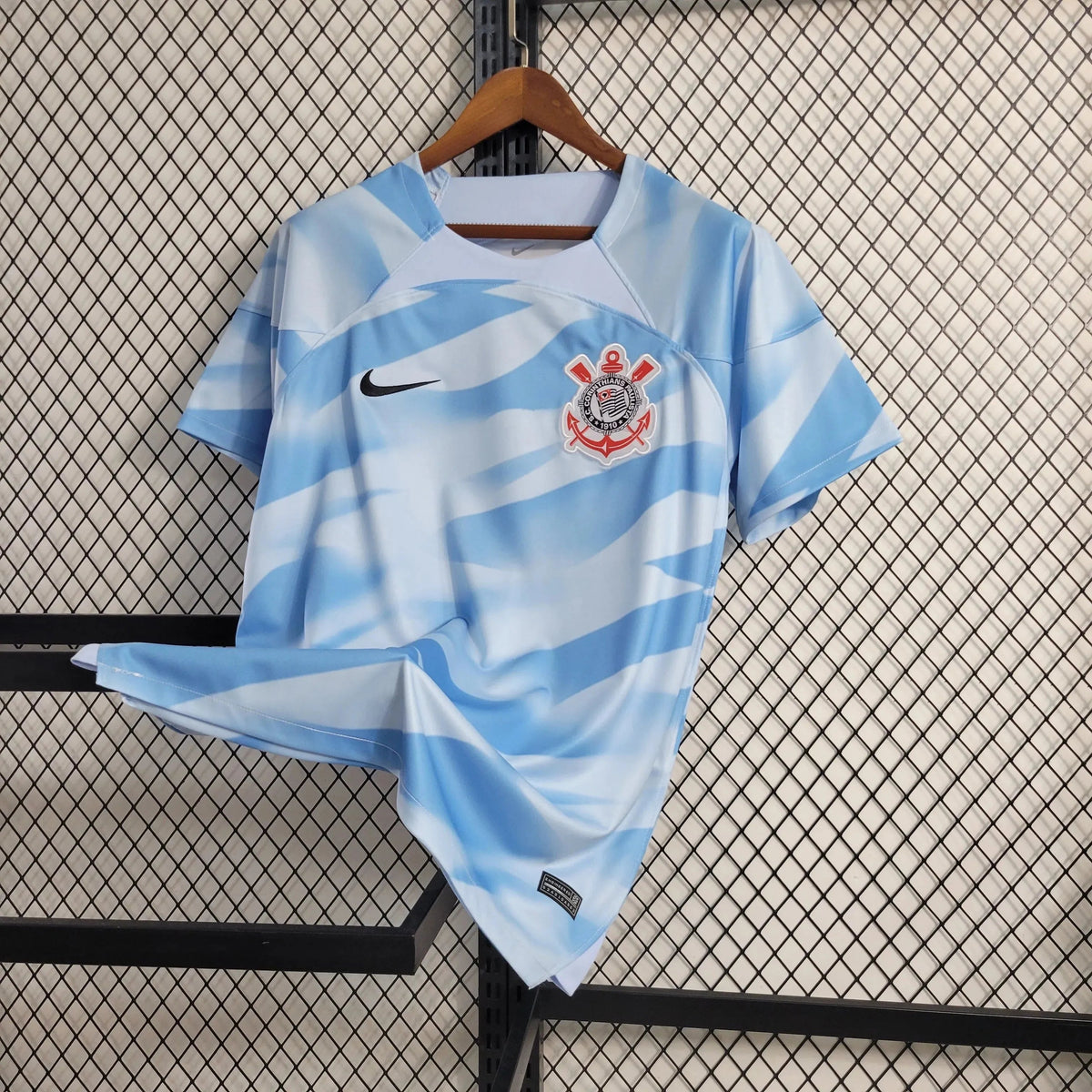"Camisa Timão Goleiro 23/24 - Torcedor Masculina Azul - Netmantos"