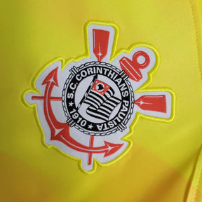 "Camisa Timão Goleiro 23/24 - Torcedor Masculina Amarela - Netmantos"