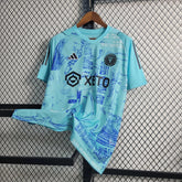 "Camisa Inter Miami Treino 23/24 - Torcedor Masculina Azul - Netmantos"