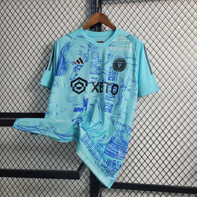 "Camisa Inter Miami Treino 23/24 - Torcedor Masculina Azul - Netmantos"