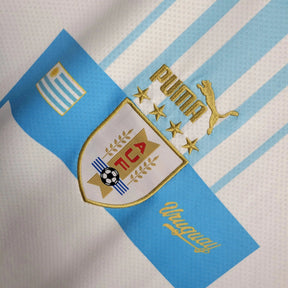 "Camisa Uruguai Home 22/23 - Torcedor Masculina Branca - Netmantos"