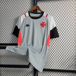 "Camisa Vasco Treino 23/24 - Torcedor Masculina Cinza - Netmantos"