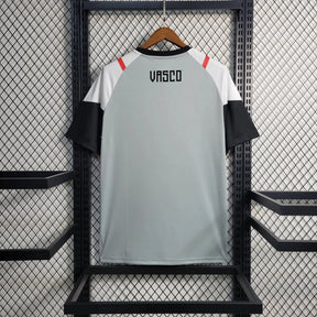 "Camisa Vasco Treino 23/24 - Torcedor Masculina Cinza - Netmantos"