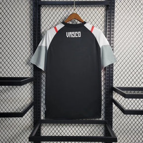 "Camisa Vasco Treino 23/24 - Torcedor Masculina Preta - Netmantos"