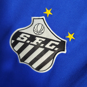 "Camisa Santista Treino 23/24 - Torcedor Masculina Azul - Netmantos"