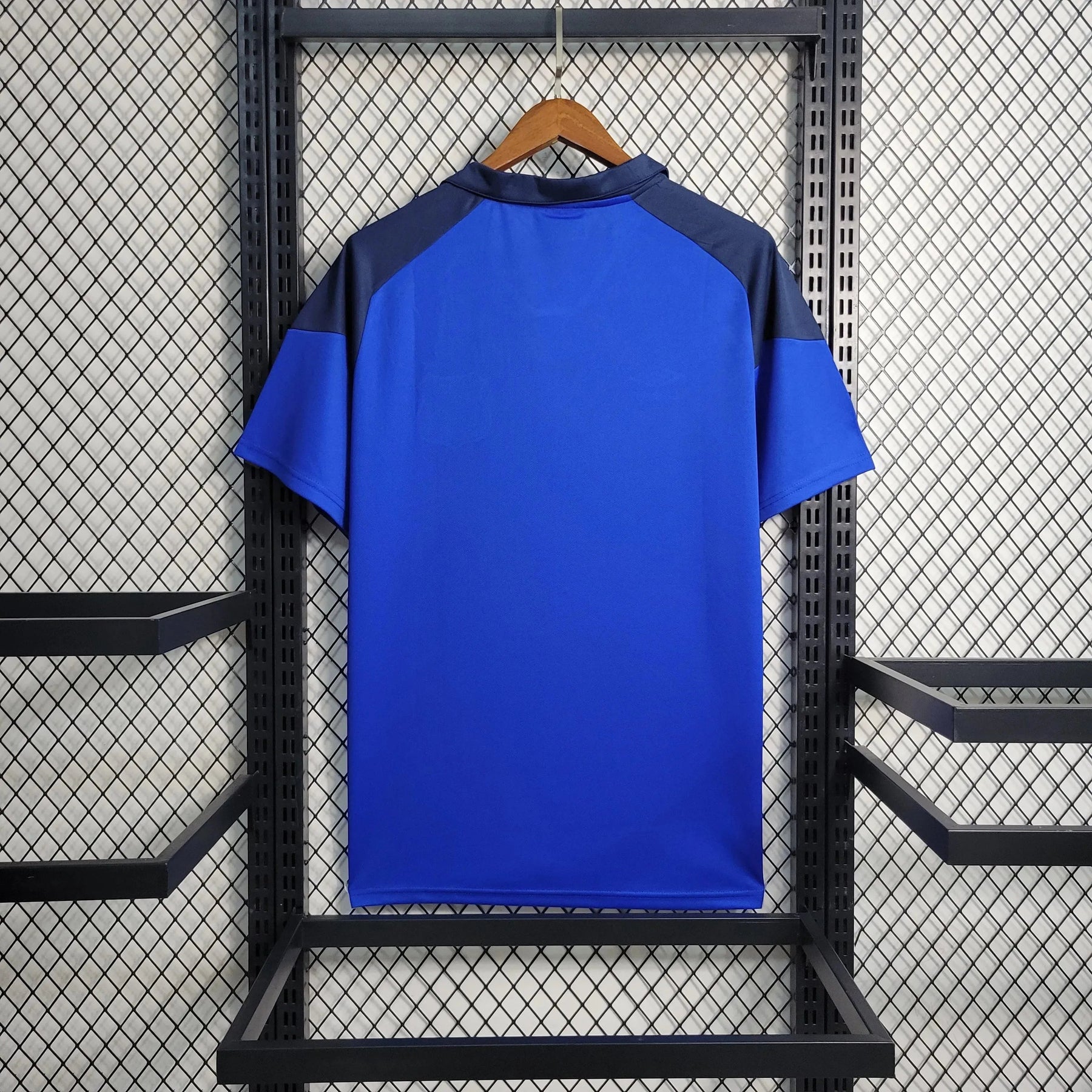 "Camisa Santista Treino 23/24 - Torcedor Masculina Azul - Netmantos"