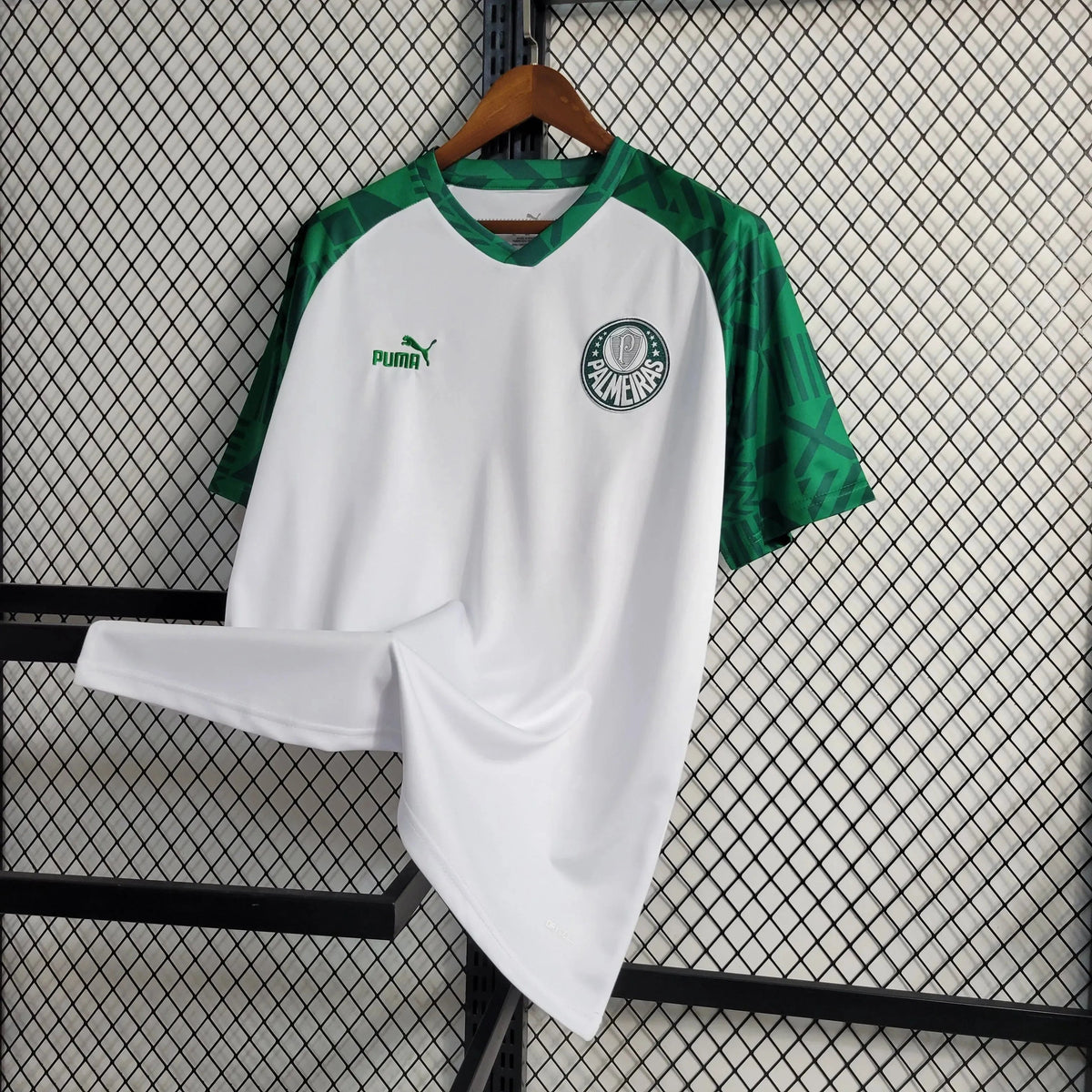 "Camisa Palmeiras Treino 23/24 - Torcedor Masculina Branca - Netmantos"