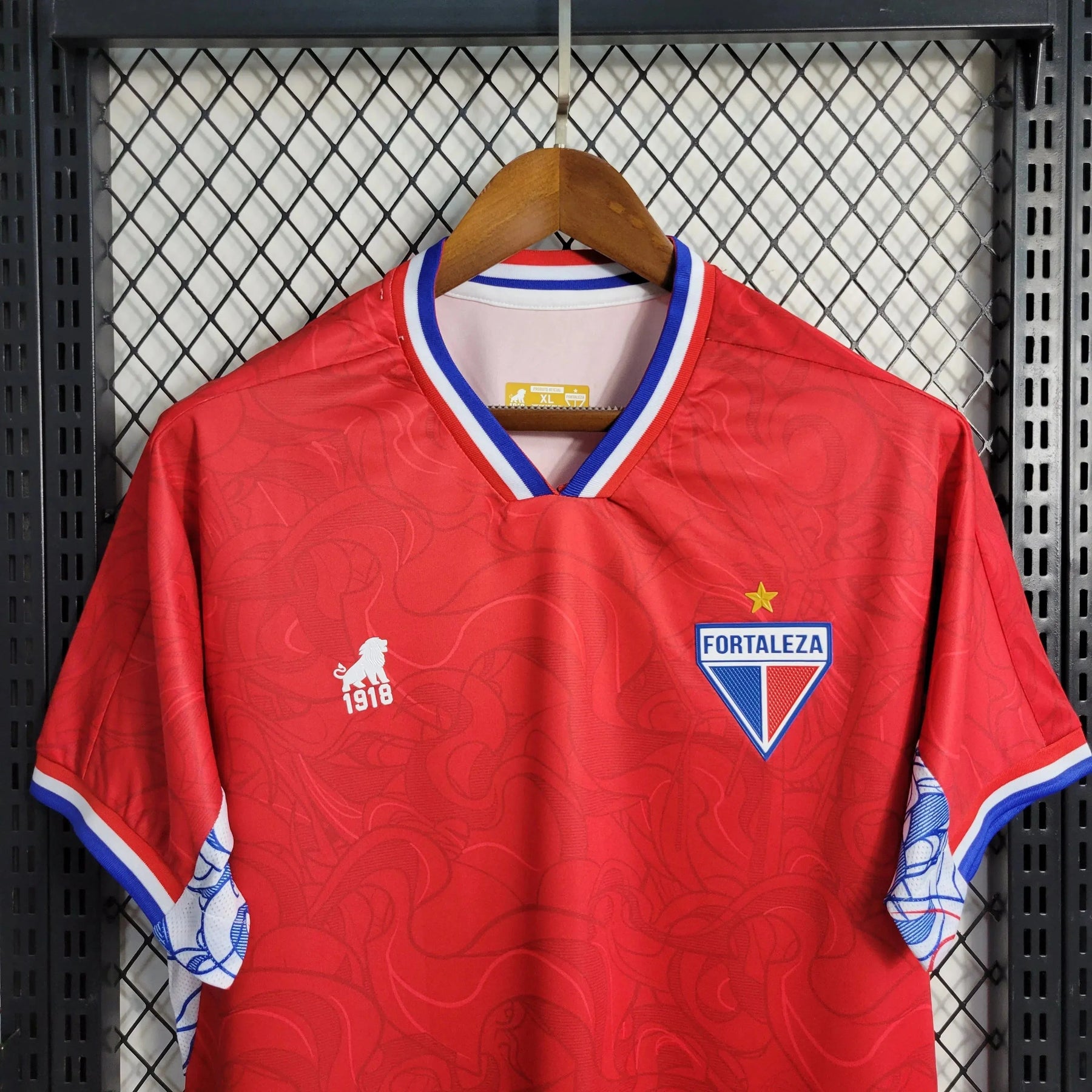 "Camisa Fortaleza 23/24 - Torcedor Masculina Vermelha - Netmantos"