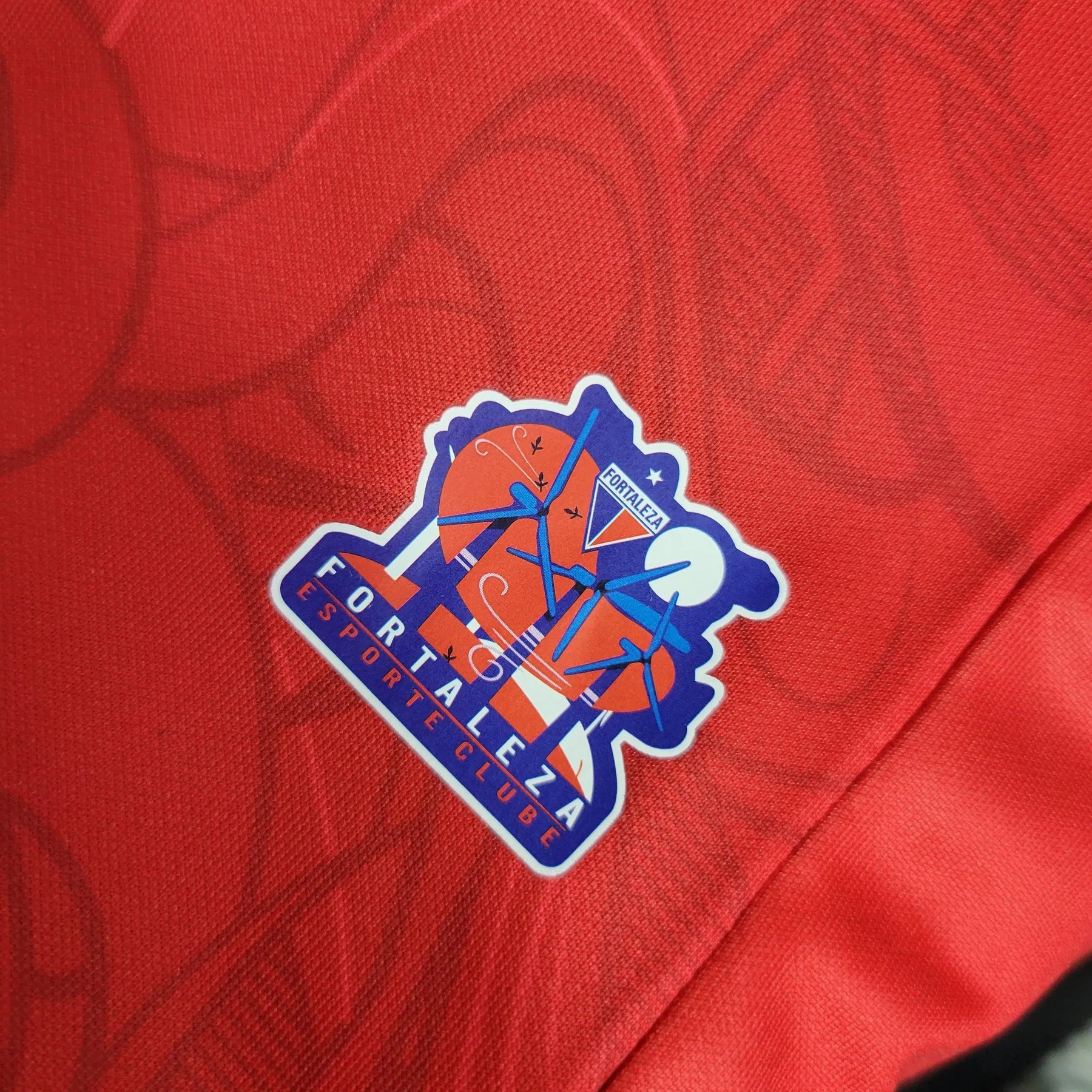 "Camisa Fortaleza 23/24 - Torcedor Masculina Vermelha - Netmantos"