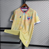 "Camisa Fortaleza Edição Especial 23/24 - Torcedor Masculina Amarela - Netmantos"
