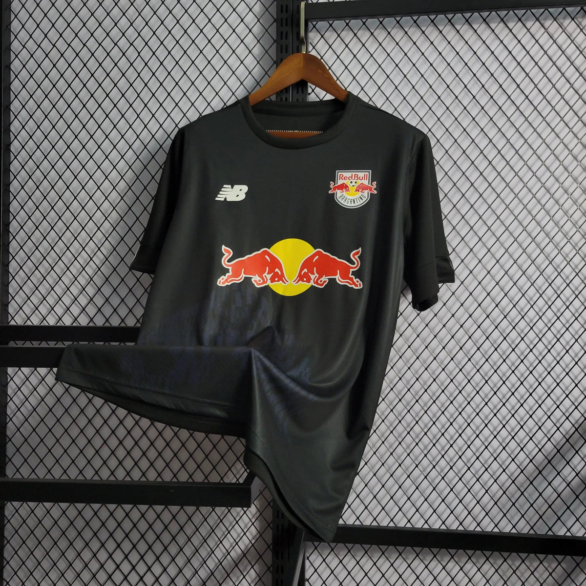 "Camisa RB Bragantino Home 22/23 - Torcedor Masculina Preta - Netmantos"