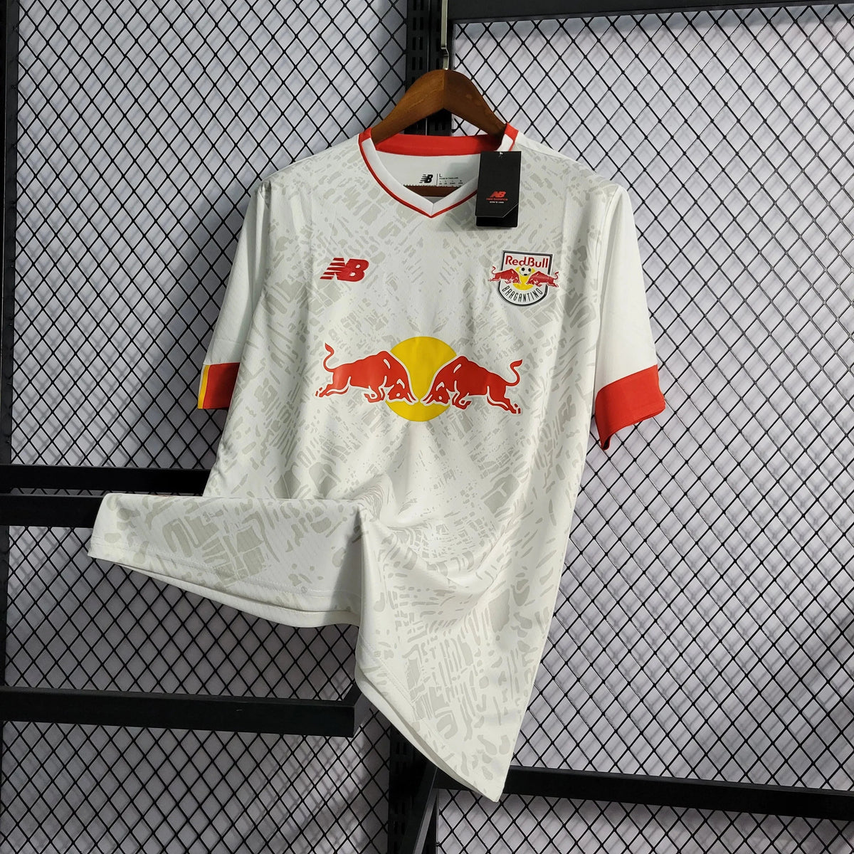 "Camisa RB Bragantino Home 22/23 - Torcedor Masculina Branca - Netmantos"