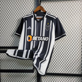 "Camisa Atlético Mineiro Home 23/24 - Torcedor Masculina Preta e Branca - Netmantos"