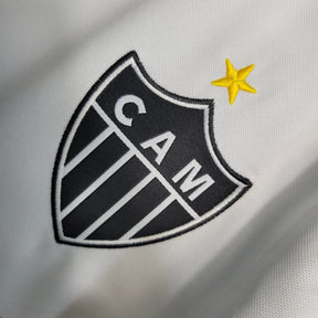 "Camisa Atlético Mineiro Away 23/24 - Torcedor Masculina Branca e Cinza - Netmantos"