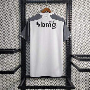 "Camisa Atlético Mineiro Away 23/24 - Torcedor Masculina Branca e Cinza - Netmantos"