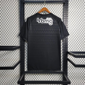 "Camisa Atlético Mineiro Goleiro 23/24 - Torcedor Masculina Preta - Netmantos"