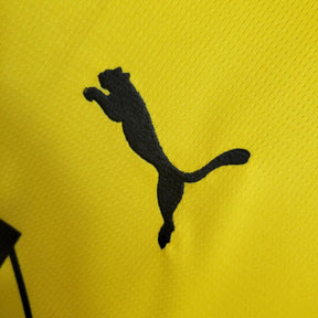 "Camisa Borussia Dortmund Home 23/24 - Torcedor Masculina Amarela - Netmantos"