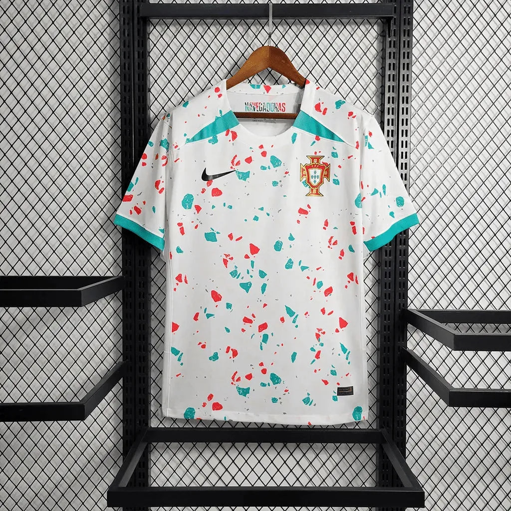 "Camisa Porugal Away 23/24 - Torcedor Masculina Branca - Netmantos"