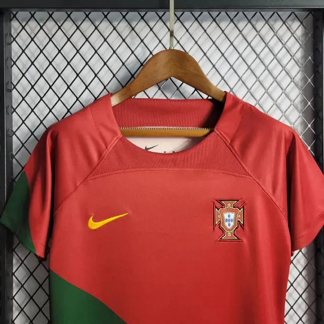 "Camisa Portugal Home 22/23 - Torcedor Feminina - Netmantos"