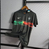 "Camisa Portugal Pré-Jogo 22/23 - Torcedor Masculina Preta - Netmantos"