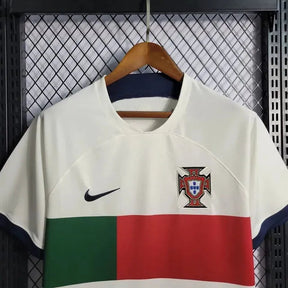 "Camisa Portugal Away 22/23 - Torcedor Masculina Branca - Netmantos"