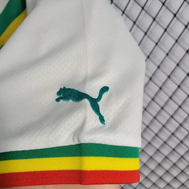 "Camisa Senegal Home 22/23 - Torcedor Masculina Branca - Netmantos"