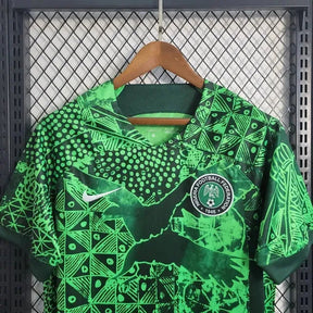 "Camisa Nigéria 22/23 - Torcedor Masculina Verde - Netmantos"