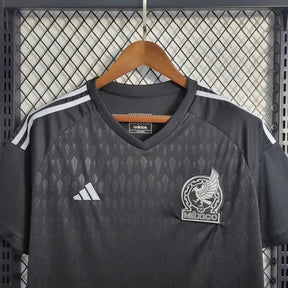 "Camisa México Treino 22/23 - Torcedor Masculina Preta - Netmantos"