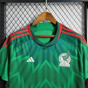 "Camisa México Home 22/23 - Torcedor Masculina Verde - Netmantos"