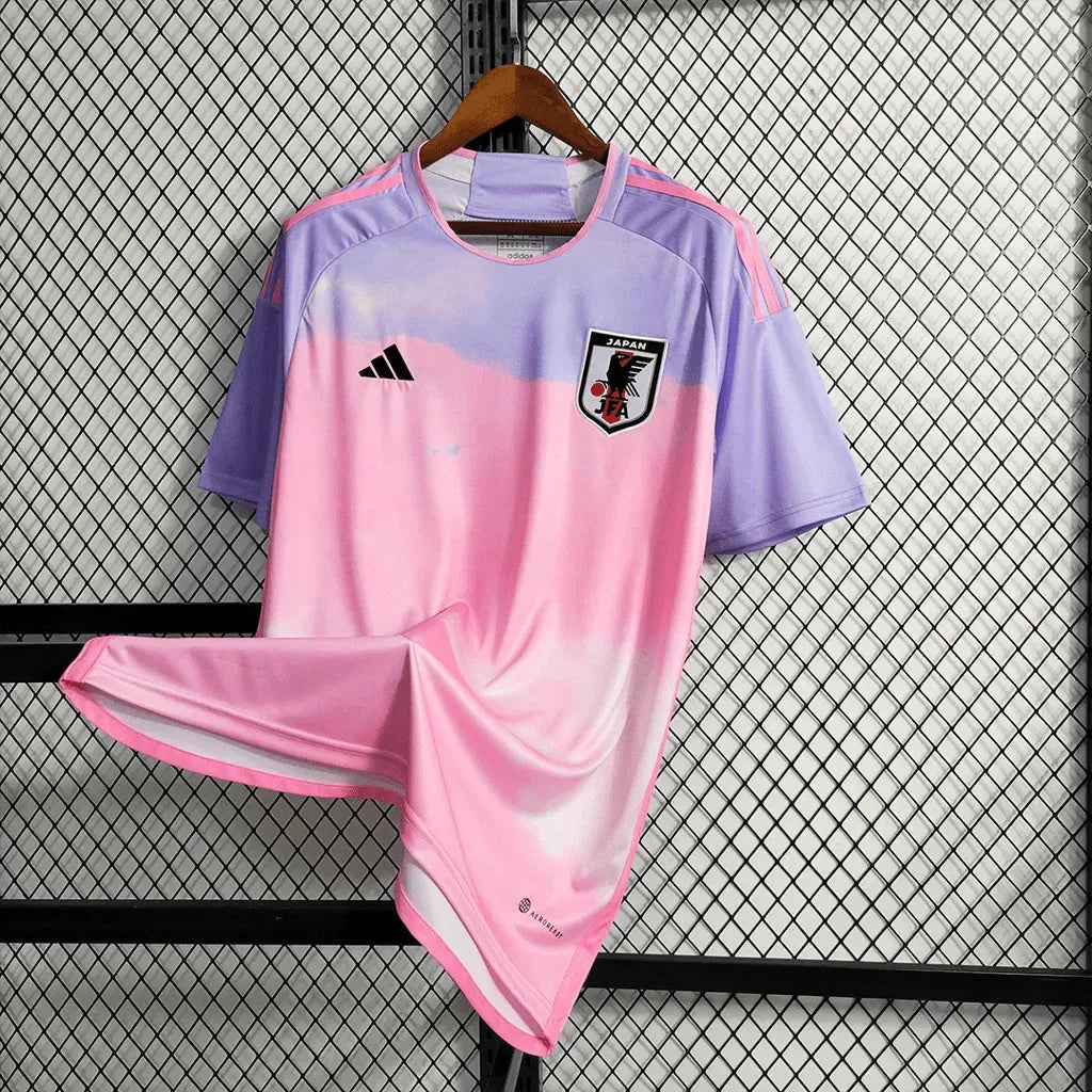 "Camisa Japão Away 23/24 - Torcedor Masculina Rosa - Netmantos"
