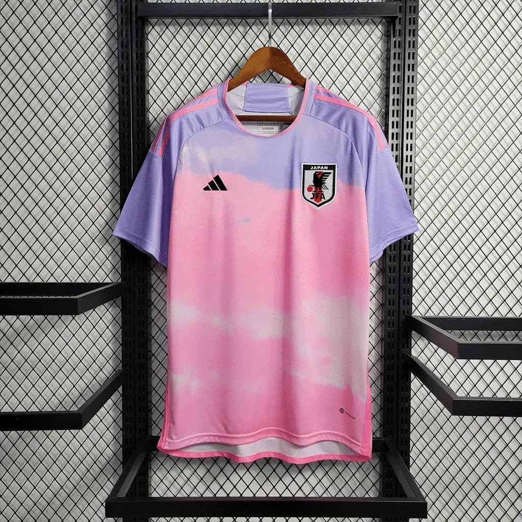 "Camisa Japão Away 23/24 - Torcedor Masculina Rosa - Netmantos"