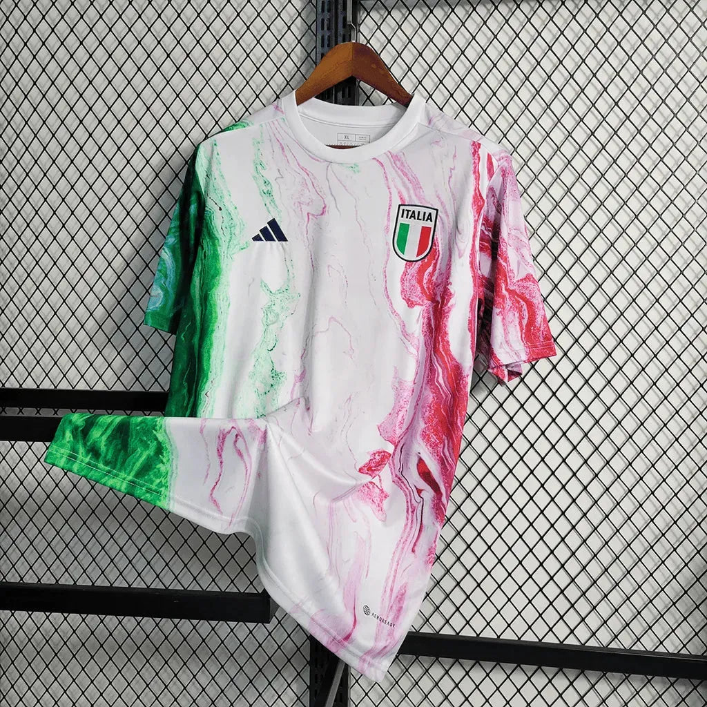 "Camisa Itália Treino 23/24 - Torcedor Masculina Branca - Netmantos"