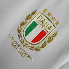 "Camisa Itália Edição Comemorativa 23/24 - Torcedor Masculina Branca e Dourada - Netmantos"